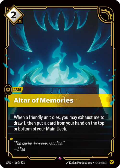 Altar of Memories (RARE) [ Inglese / Cinese Semplificato ]