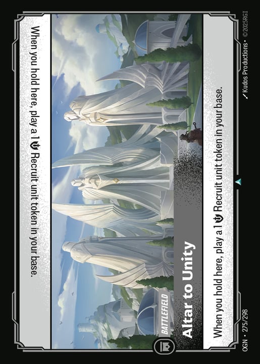 Altar to Unity (Uncommon) [ Inglese / Cinese Semplificato ]