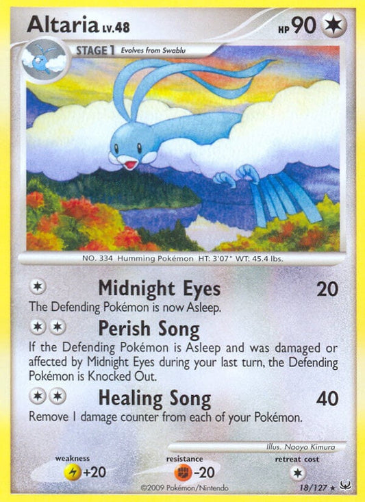 Altaria Lv.48 - Platino 018/127 [ Italiano / Inglese ]