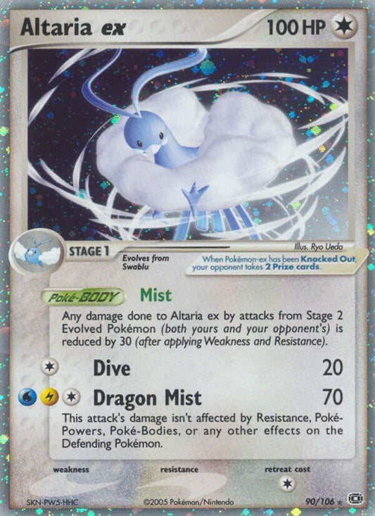 Altaria ex - EX Smeraldo 90/106 [ Italiano / Inglese ]