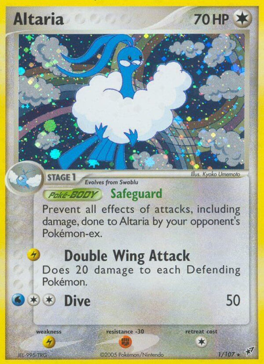 Altaria - EX Deoxys 1/107 [ Italiano / Inglese ]