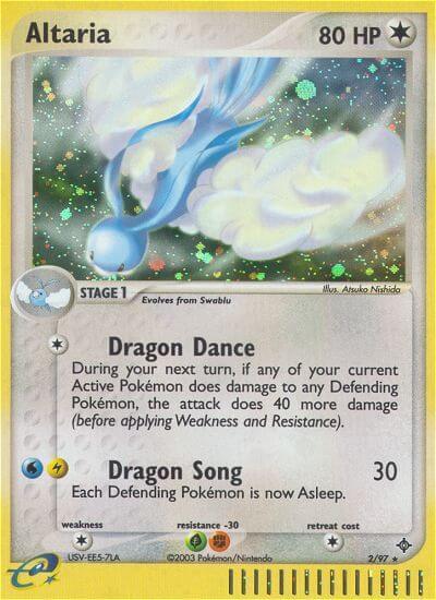 Altaria - EX Drago 002/097 [ Italiano / Inglese ]