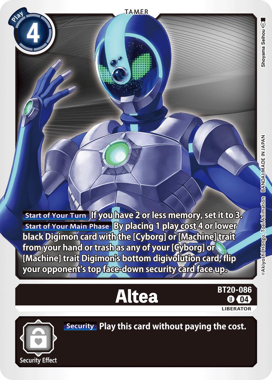 Altea BT20-086 [ Inglese / Giapponese ]