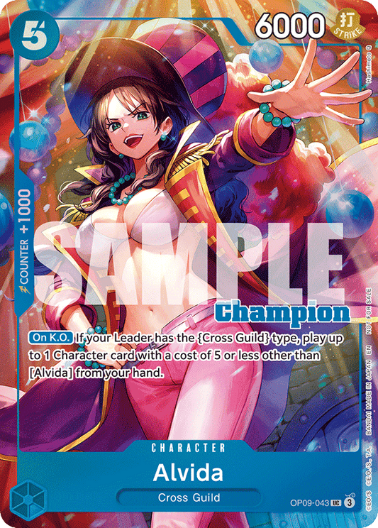 Alvida OP09-043 [ Inglese / Giapponese / Francese / Cinese Semplificato ]