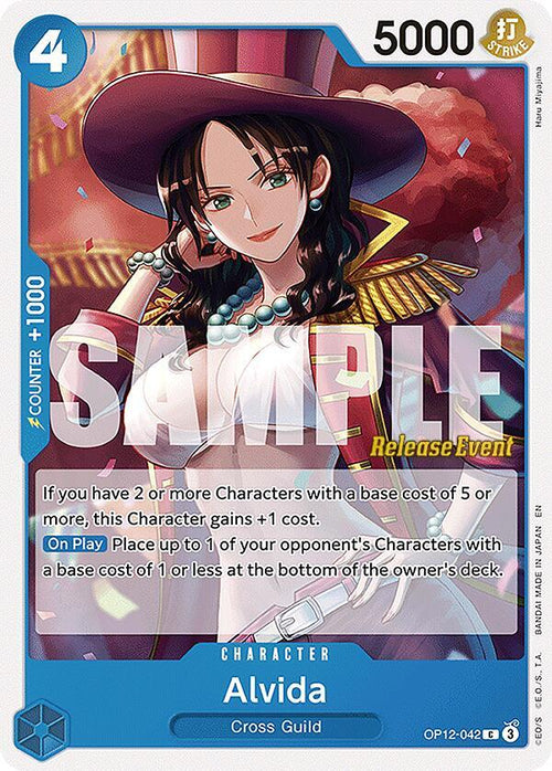 Alvida OP12-042 [ Inglese / Giapponese / Francese / Cinese Semplificato ]