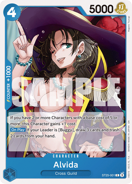 Alvida ST25-001 [ Inglese / Giapponese / Francese / Cinese Semplificato ]