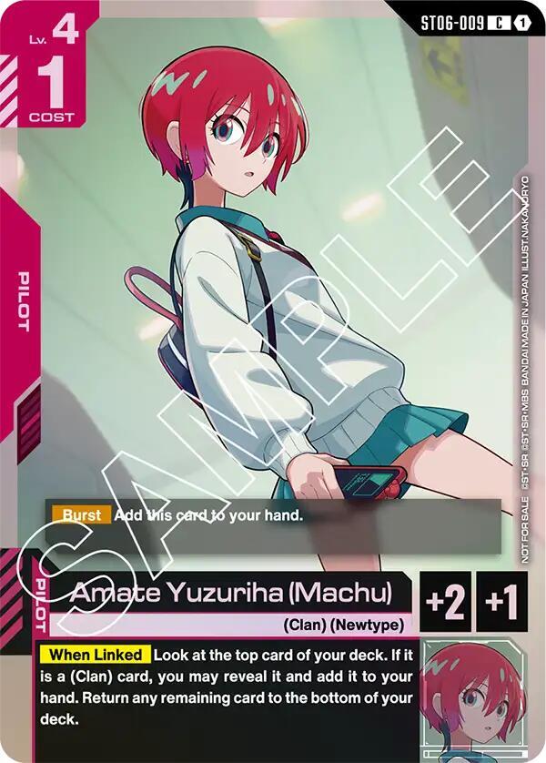 Amate Yuzuriha (ST 06 Releaseevent) ST06-009 [ Inglese / Giapponese ]