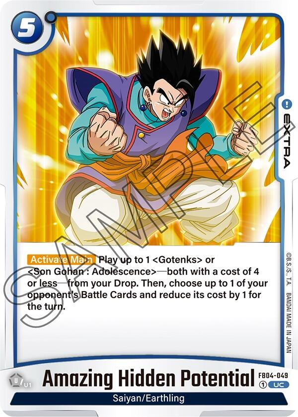 Amazing Hidden Potential FB04-049 [ Inglese / Giapponese ]