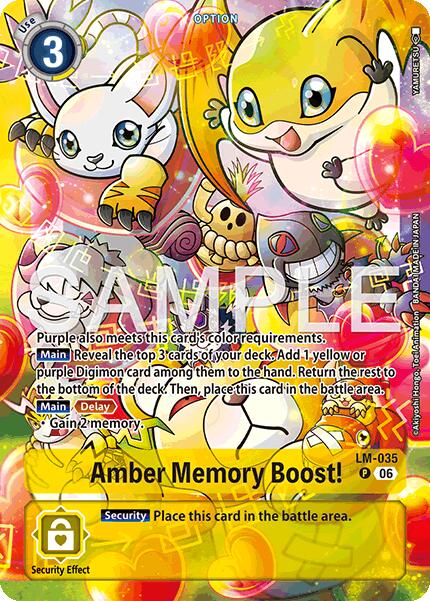 Amber Memory Boost! LM-035 [ Inglese / Giapponese ]