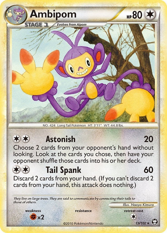 Ambipom - Battaglie Trionfali 013/102 [ Italiano / Inglese ]