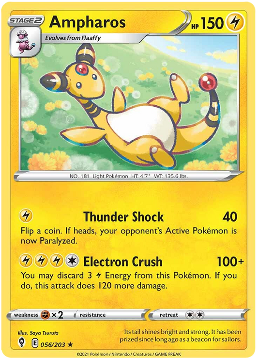 Ampharos - Evoluzioni Eteree 056/203 [ Italiano / Inglese ]
