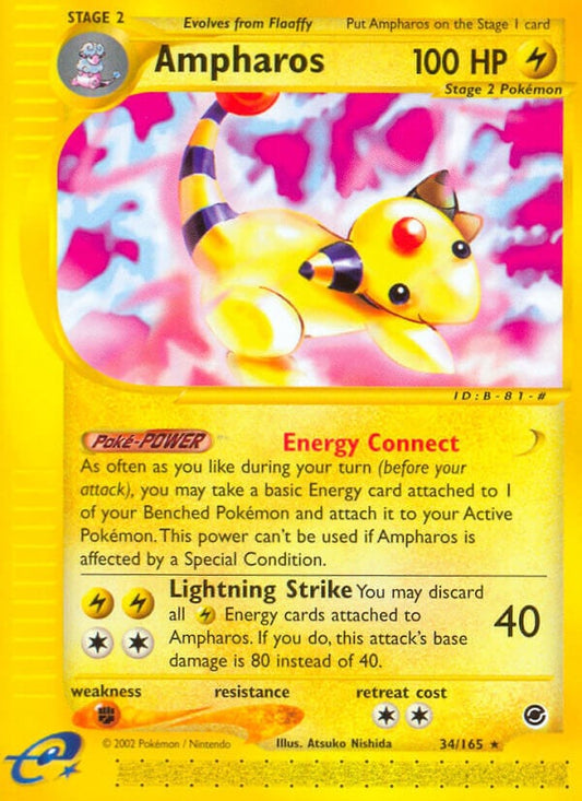 Ampharos - Expedition Set Base 034/165 [ Italiano / Inglese ]