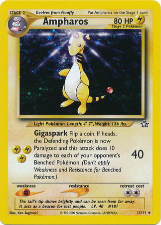Ampharos - Neo Genesis 001/111 [ Italiano / Inglese ]
