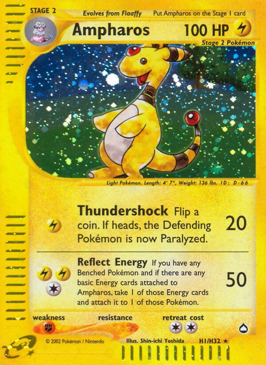 Ampharos - Aquapolis 1/147 [ Italiano / Inglese ]