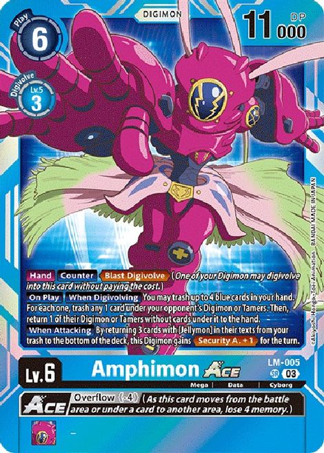 Amphimon Ace LM-005 [ Inglese / Giapponese ]