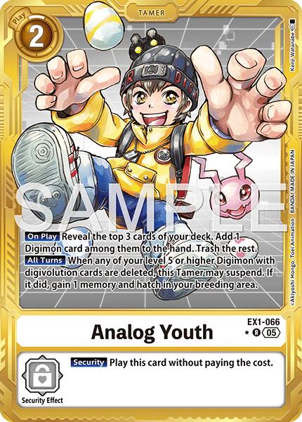 Analog Youth EX1-066 [ Inglese / Giapponese ]