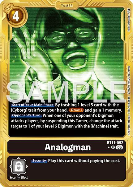 Analogman BT11-092 [ Inglese / Giapponese ]