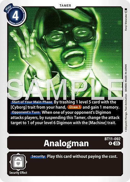 Analogman BT11-092 [ Inglese / Giapponese ]