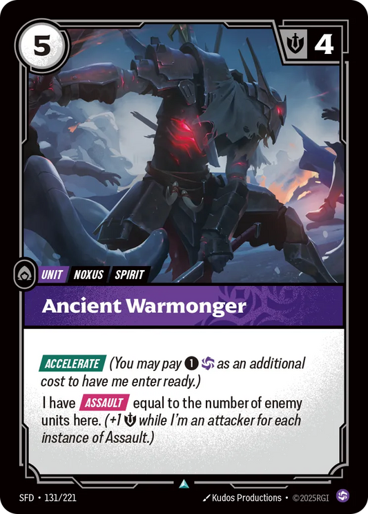 Ancient Warmonger [ Inglese / Cinese Semplificato ]