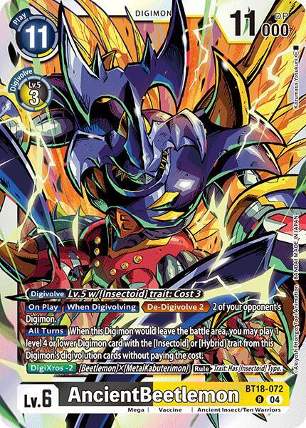 AncientBeetlemon BT18-072 [ Inglese / Giapponese ]