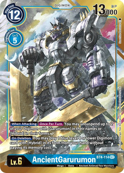 AncientGarurumon BT4-114 [ Inglese / Giapponese ]
