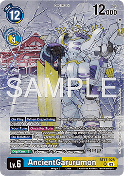 AncientGarurumon BT17-028 [ Inglese / Giapponese ]