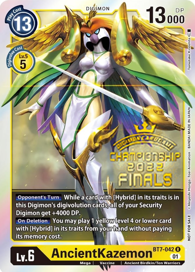 AncientKazemon BT7-042 [ Inglese / Giapponese ]