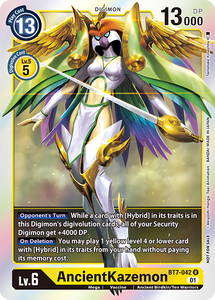AncientKazemon BT7-042 [ Inglese / Giapponese ]