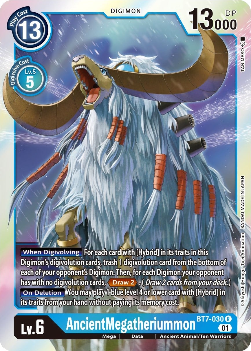 AncientMegatheriummon BT7-030 [ Inglese / Giapponese ]