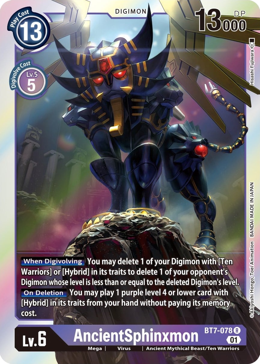 AncientSphinxmon BT7-078 [ Inglese / Giapponese ]