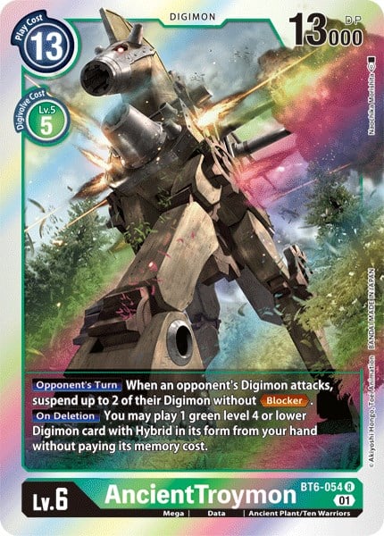 AncientTroymon BT6-054 [ Inglese / Giapponese ]