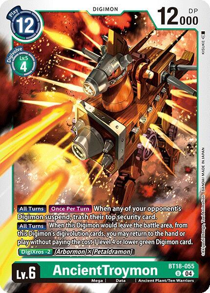 AncientTroymon BT18-055 [ Inglese / Giapponese ]