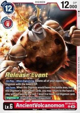 AncientVolcanomon BT18-017 [ Inglese / Giapponese ]