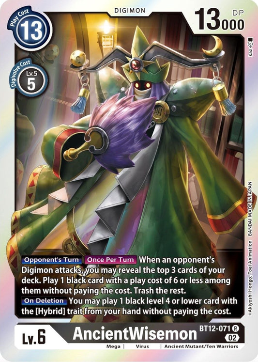 AncientWisemon BT12-071 [ Inglese / Giapponese ]
