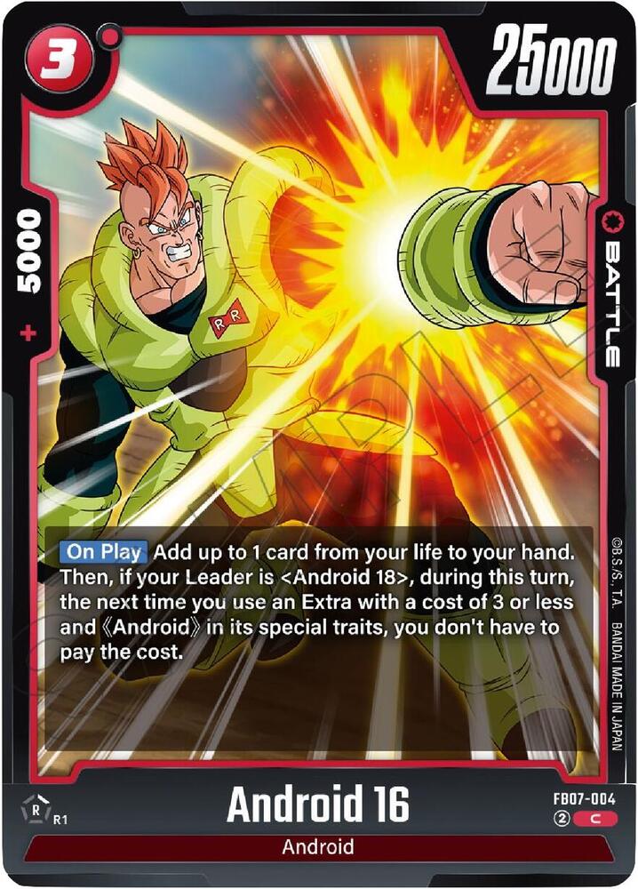 Android 16 FB07-004 [ Inglese / Giapponese ]