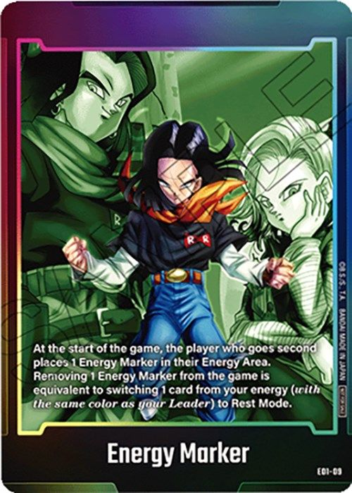 "Android 17 & 18" Energy Marker E-01 [ Inglese / Giapponese ]