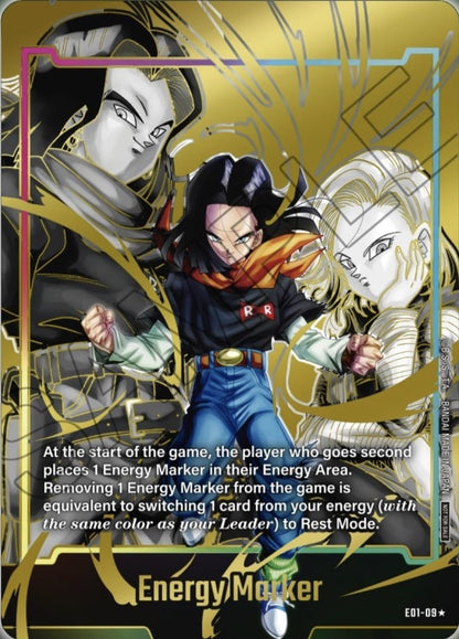 "Android 17 & 18" Energy Marker E-01 [ Inglese / Giapponese ]