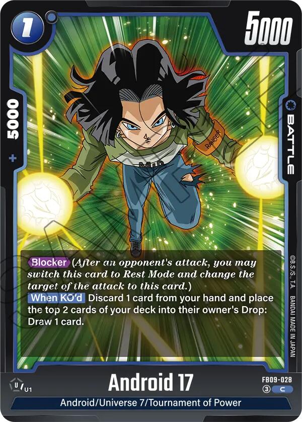 Android 17 FB09-028 [ Inglese / Giapponese ]