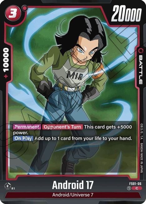 Android 17 FS01-06 [ Inglese / Giapponese ]