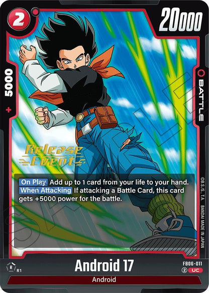 Android 17 FB06-011 [ Inglese / Giapponese ]