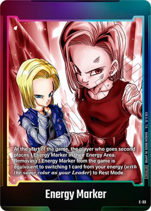 "Android 18" Energy Marker E-33 [ Inglese / Giapponese ]
