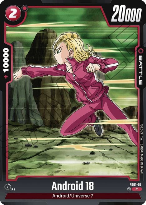 Android 18 FS01-07 [ Inglese / Giapponese ]