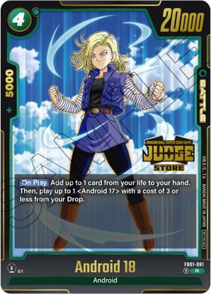 Android 18 FB01-081 [ Inglese / Giapponese ]