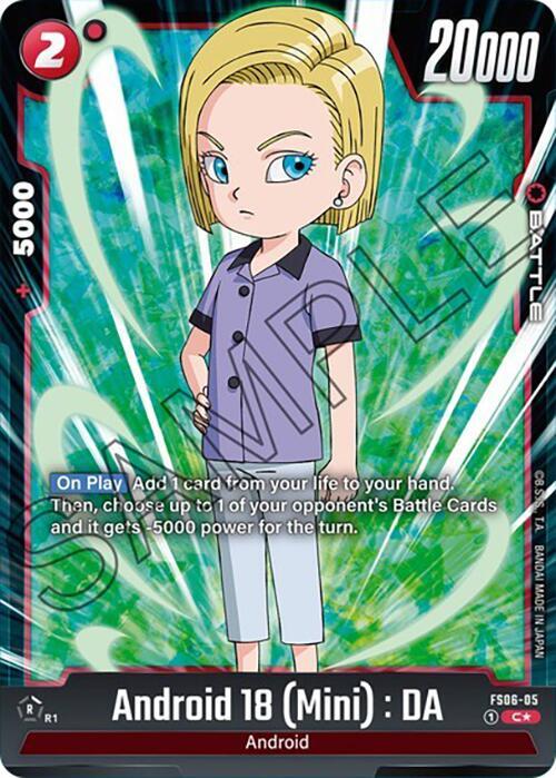 Android 18 : DA FS06-05 [ Inglese / Giapponese ]