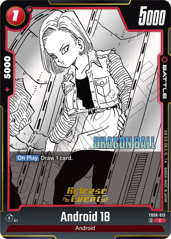 Android 18 FB06-013 [ Inglese / Giapponese ]