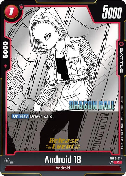 Android 18 FB06-013 [ Inglese / Giapponese ]