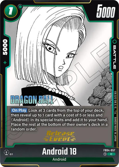 Android 18 FB04-057 [ Inglese / Giapponese ]