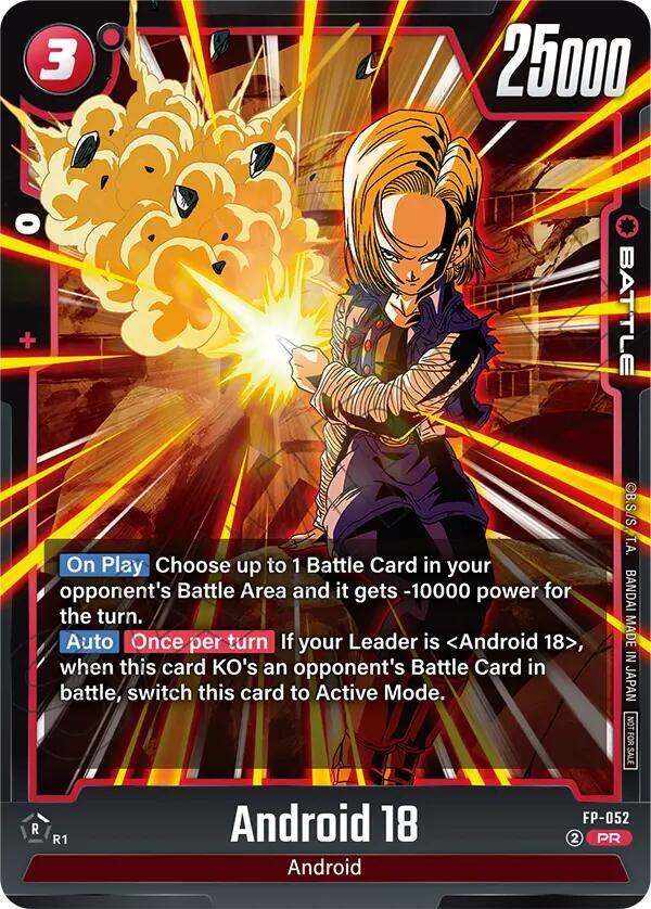 Android 18 FP-052 [ Inglese / Giapponese ]