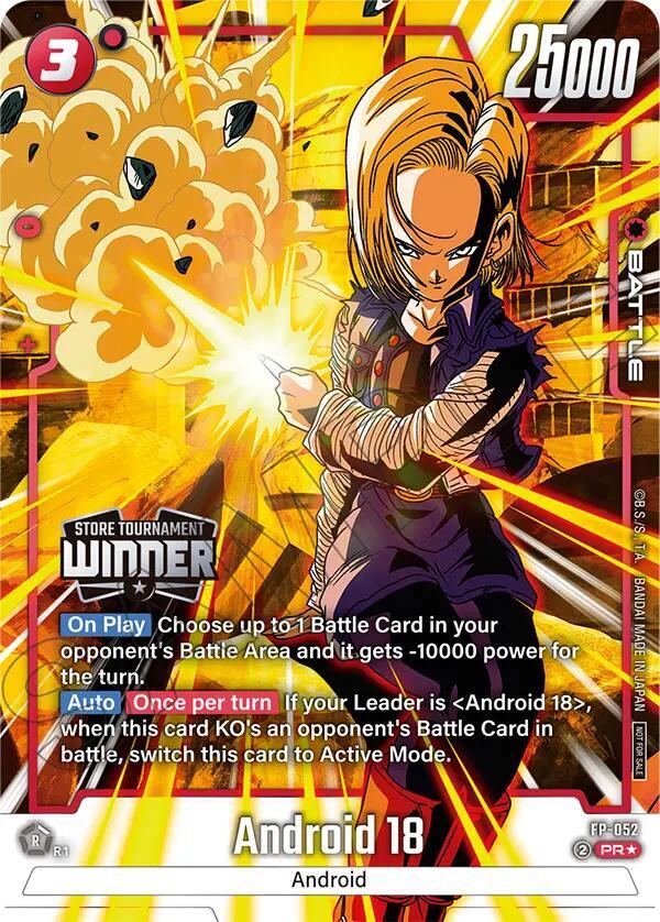 Android 18 FP-052 [ Inglese / Giapponese ]