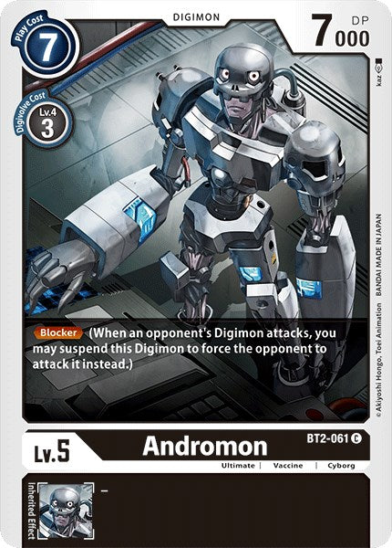 Andromon BT2-061 [ Inglese / Giapponese ]
